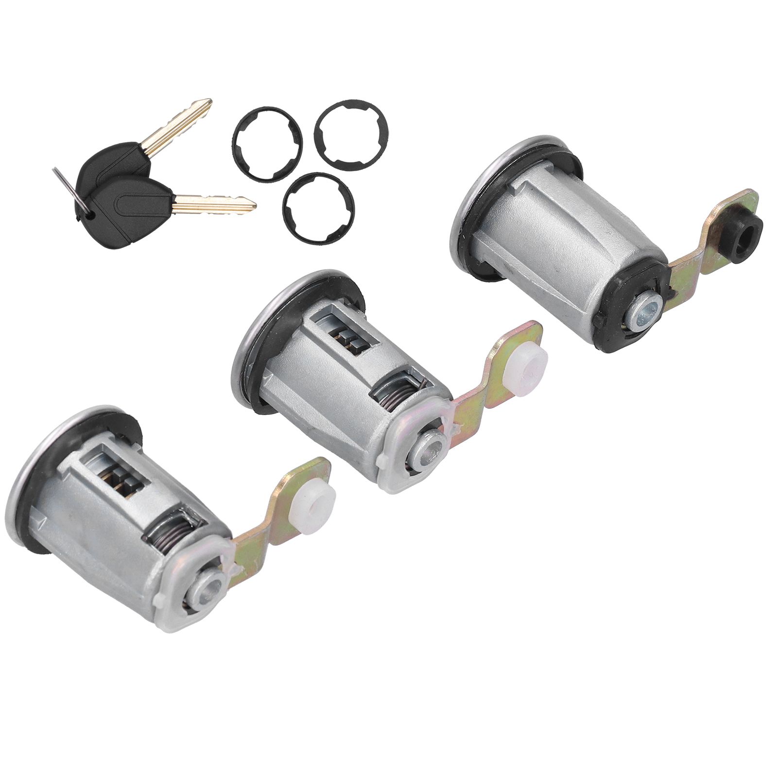 3Pcs Door Lock Barrel W/Keys 252522 Fit For Berlingo/Xsara/Xsar
