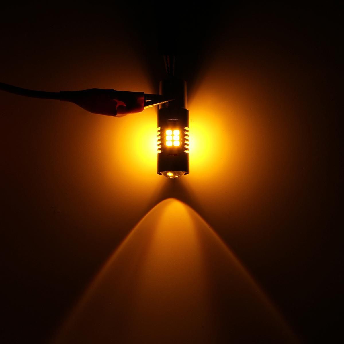 1157 Yellow BAY15D Led Bulb P21/5W 2835SMD Car Leds Bulbs Brake Tail Lamp Car Backup light Auto Turn Lamp