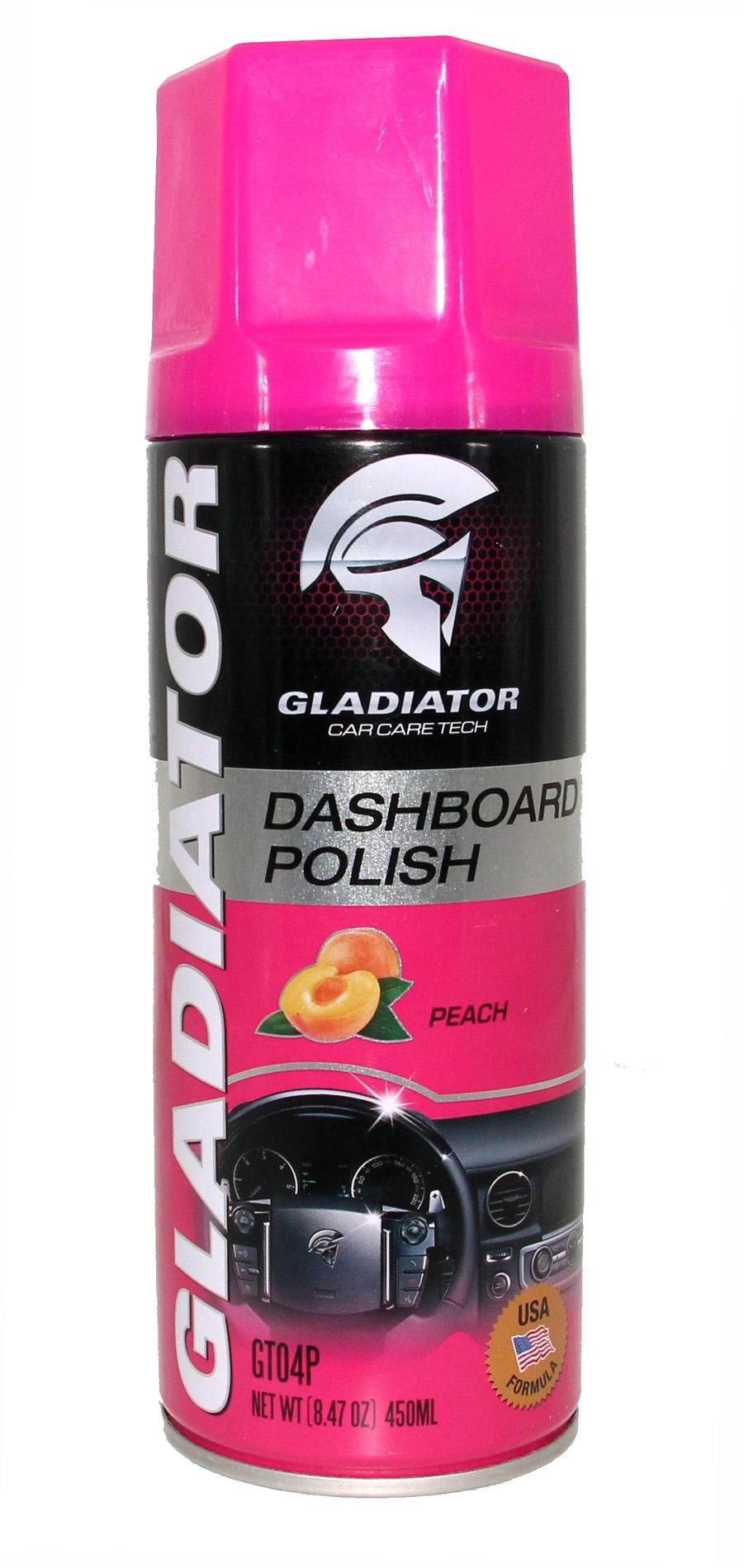 Gladiator Dashboard Polish 450ml - Peach