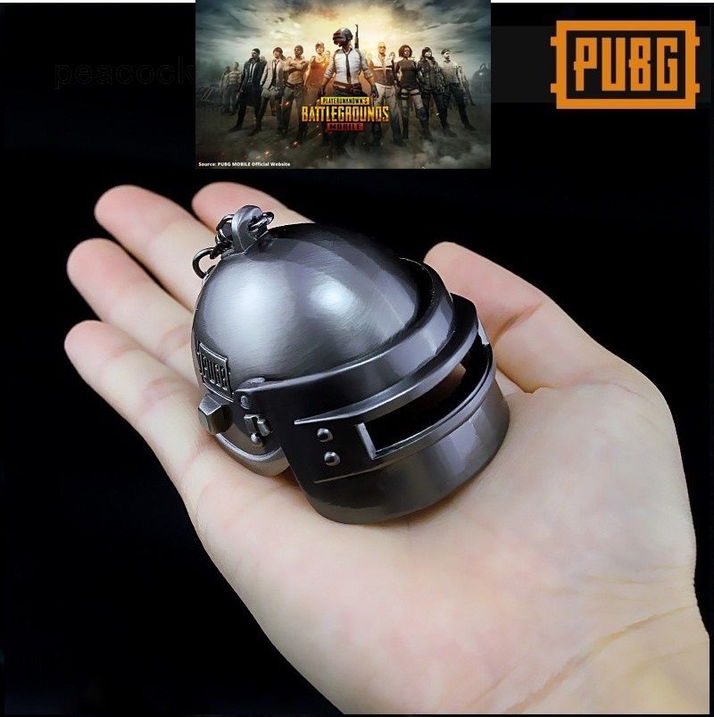PUBG Playerunknown's Battlegrounds Lv3 Helmet Keychain