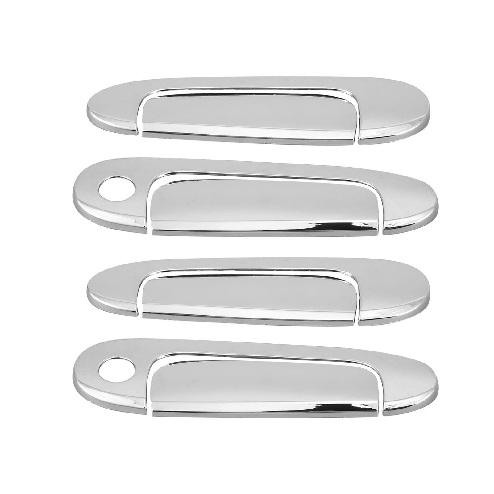 8pcs Car Door Handle Trim ABS Cover Decor Fit For Yaris