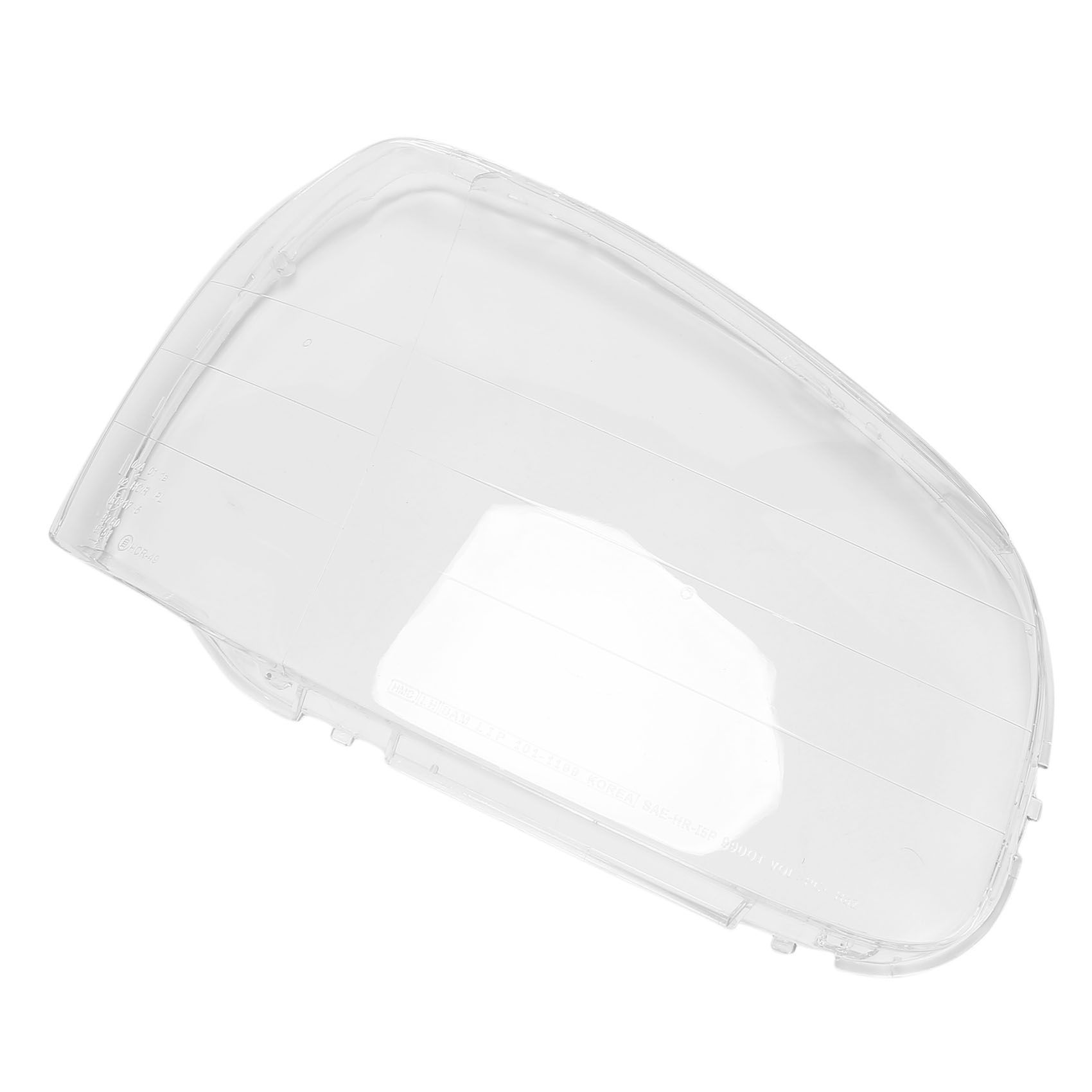 Left Side for Hyundai Santa Fe 2001 02 03 04 05 2006 Car Headlight Lens Cover Lampshade Front Auto Light Shell