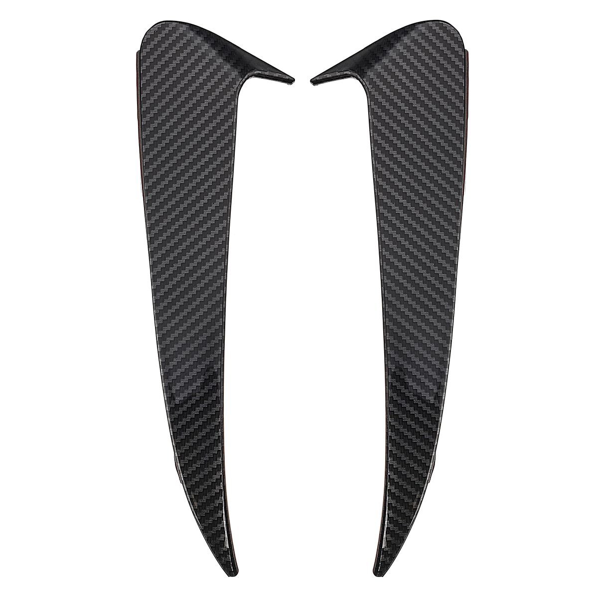 Speed living Carbon Fiber Style Canard/Air Vent Cover Trim For Benz C class W205 4-D C43 AMG