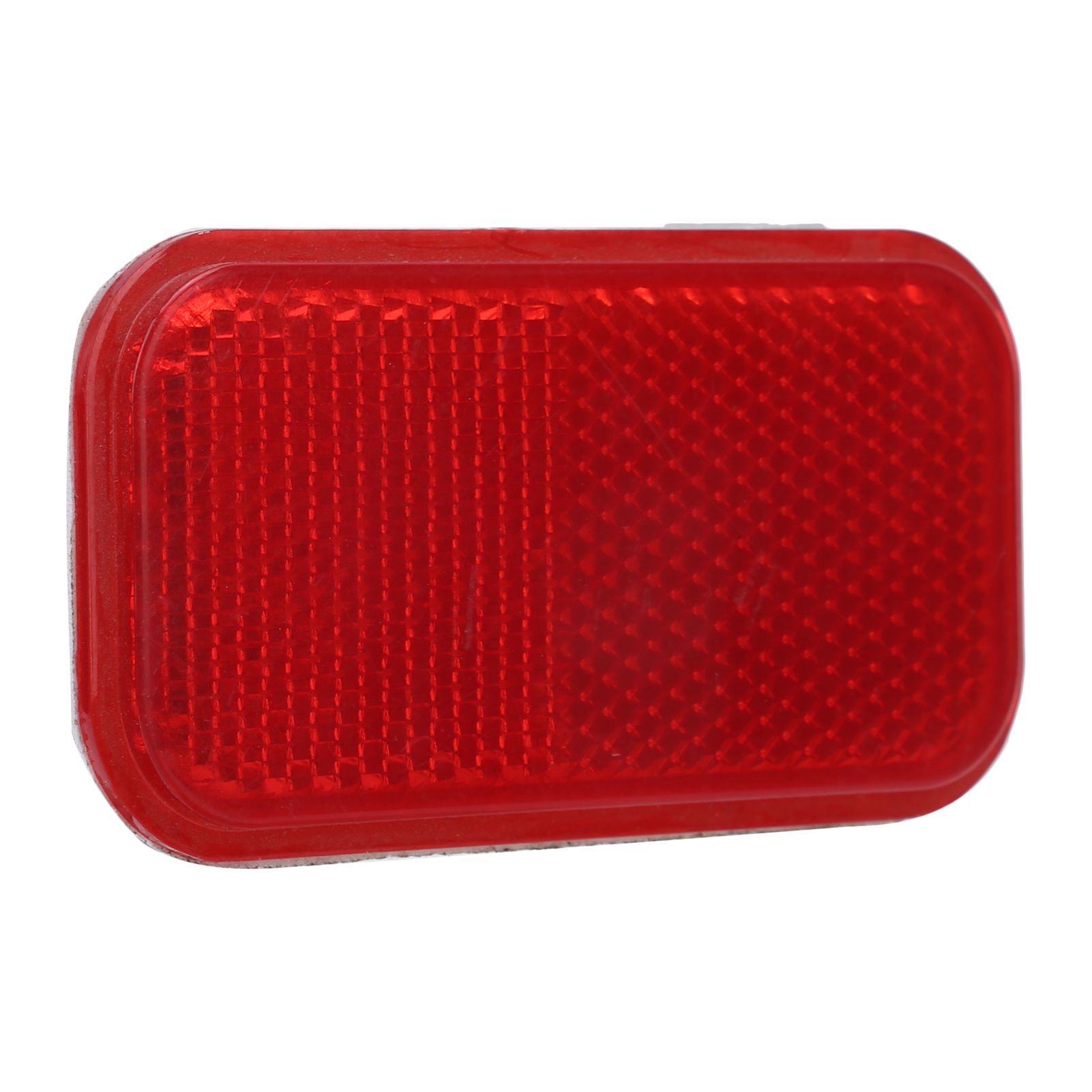 Night Safety Adhesive Reflector Body Red Trim Panel Rectangle Replacement For Au