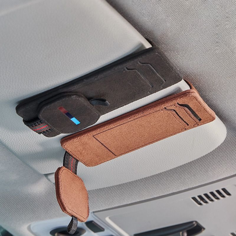 2 PCS/Set Multifunctional Glasses Clip For Car Sun Visor