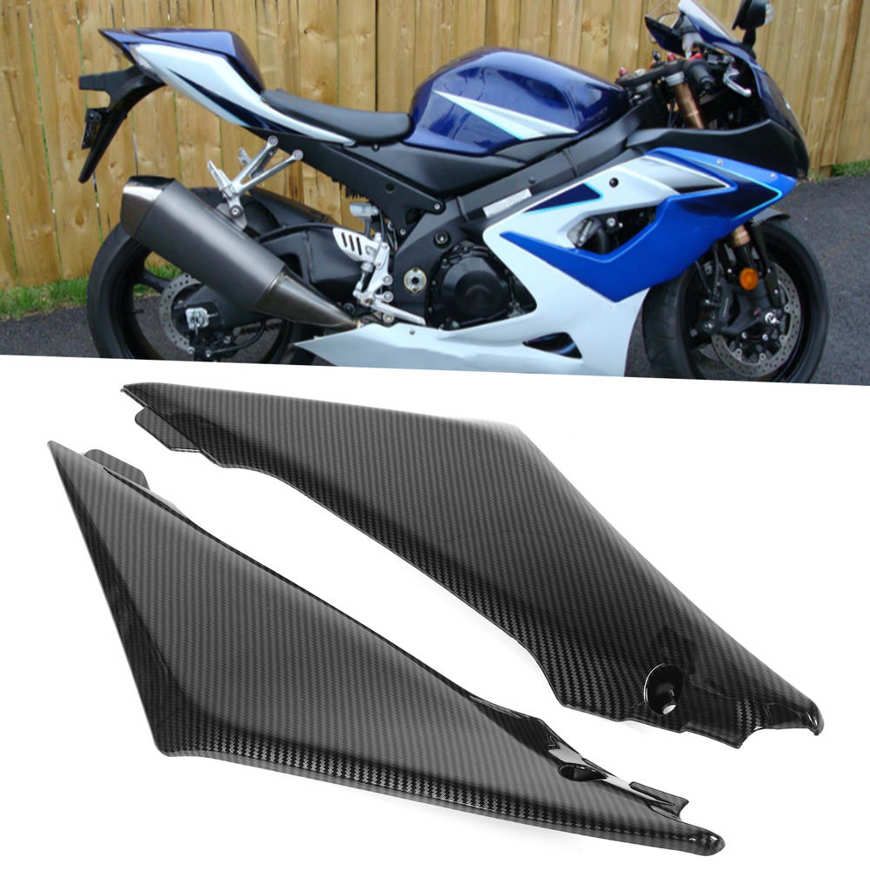 Gas Tank Panel Cowl Side Cover Fairing Cowling Carbon Fiber Style Fit for GSX-R 1000 2005-2006 K5