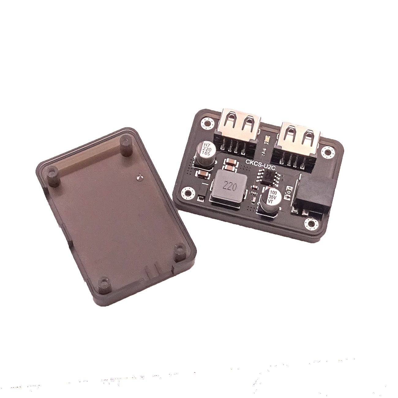 Dual 2 Double USB Fast Charger Buck Module Input 6V- 30V Single Port 24W Support QC2.0 QC3.0 QC 2.0 3.0 Car Vehicle Board