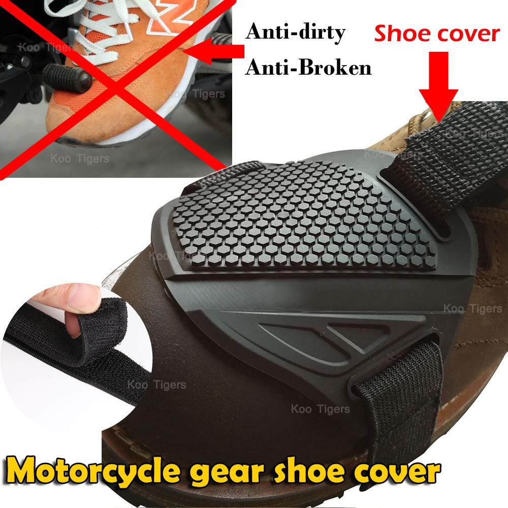 Motorcycle Shoe Protector Gear Shifter Boot Cover Motorbike Accessories