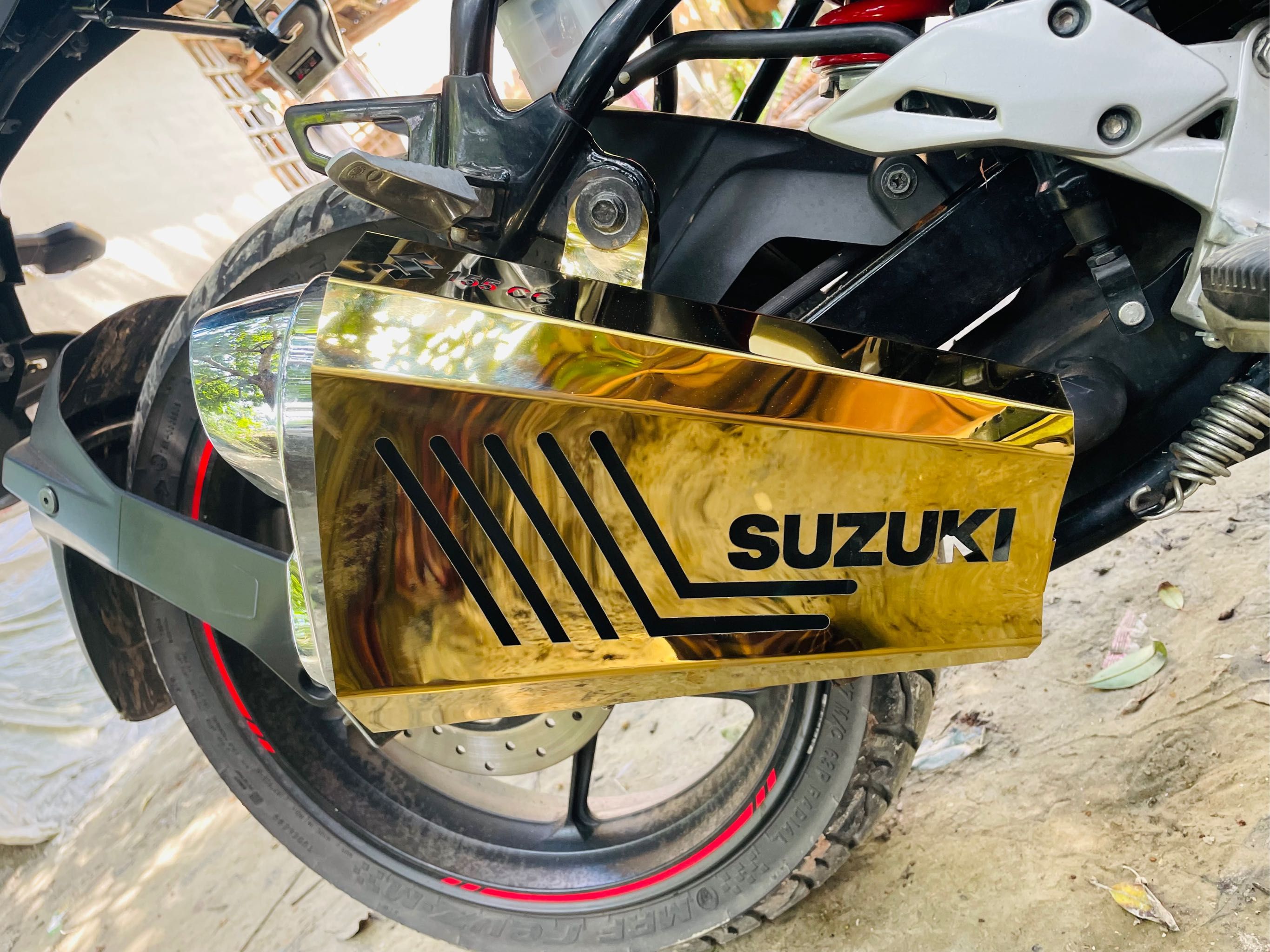 Suzuki Silencer Cover Heatguard