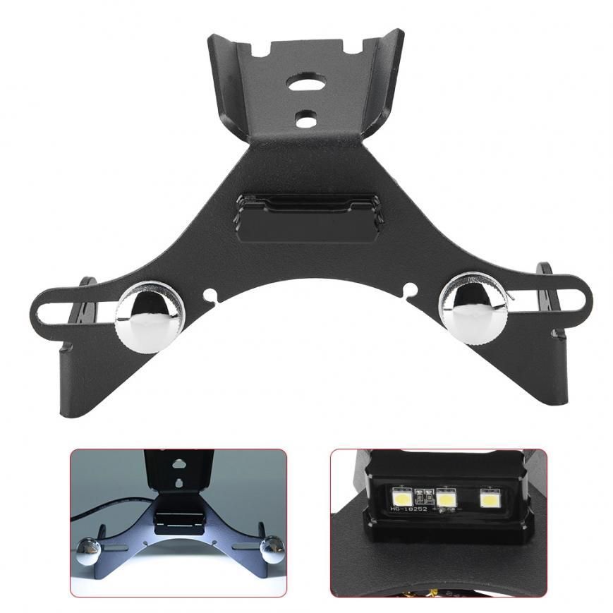 for YAMAHA R1 2015 2016 2017 2018 ail Fender Eliminator Motorcycle License Plate Holder with LED Light