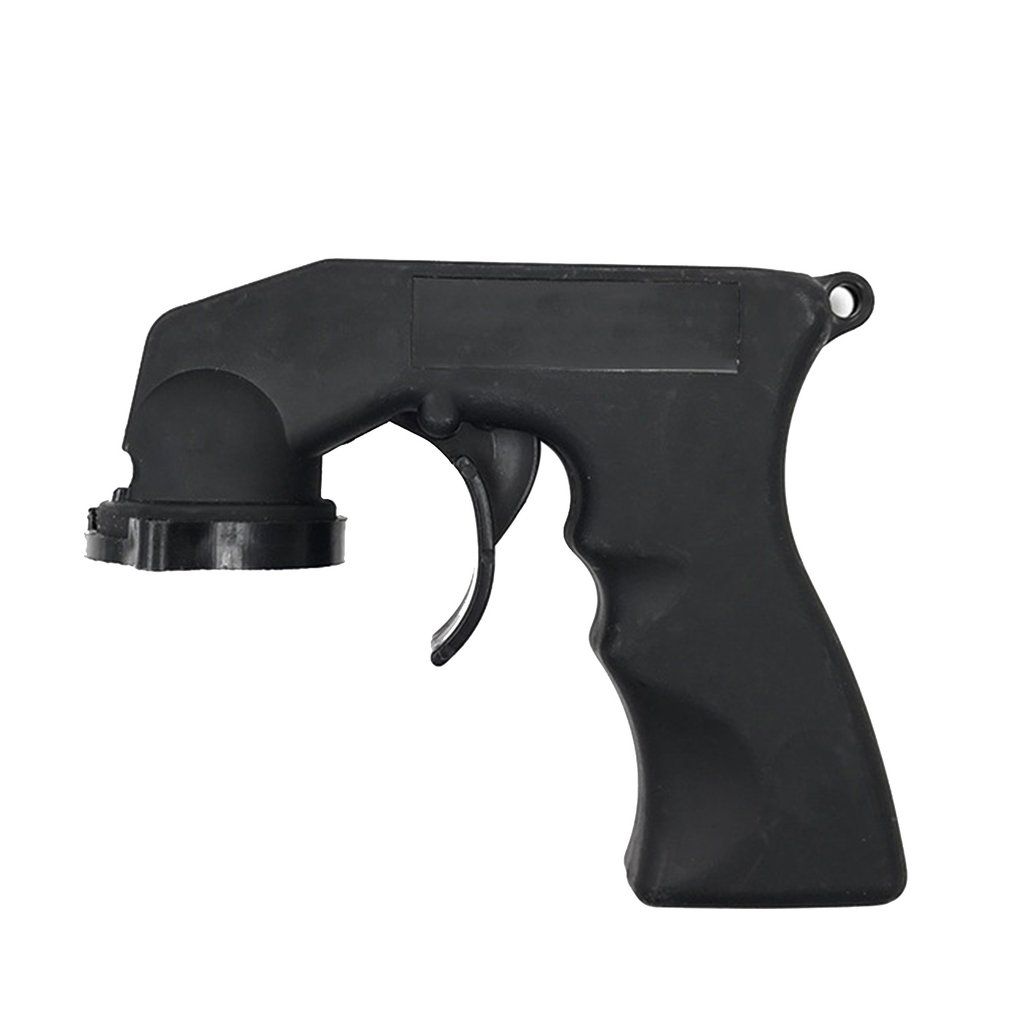 Spray Adaptor Paint Care Aerosol Spray Can Tool Handle With Full Grip Trigger Black