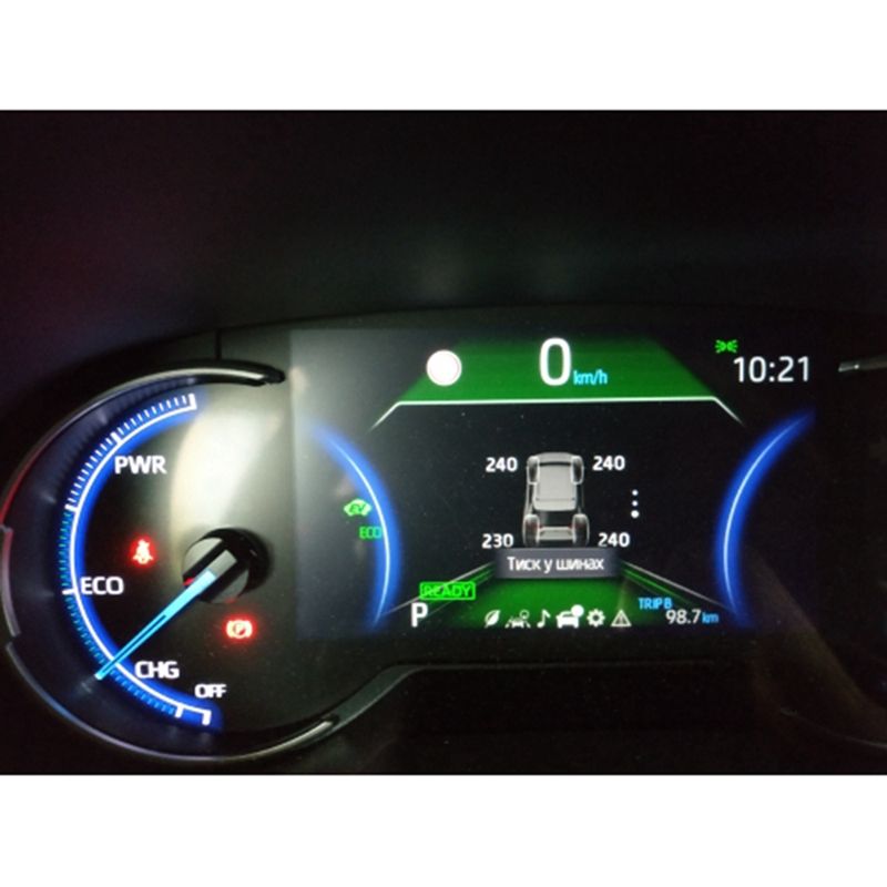 Car TPMS Tire Pressure Monitoring System Digital LCD Dashboard Display for Toyota Camry XV70 Corolla 2018-2020