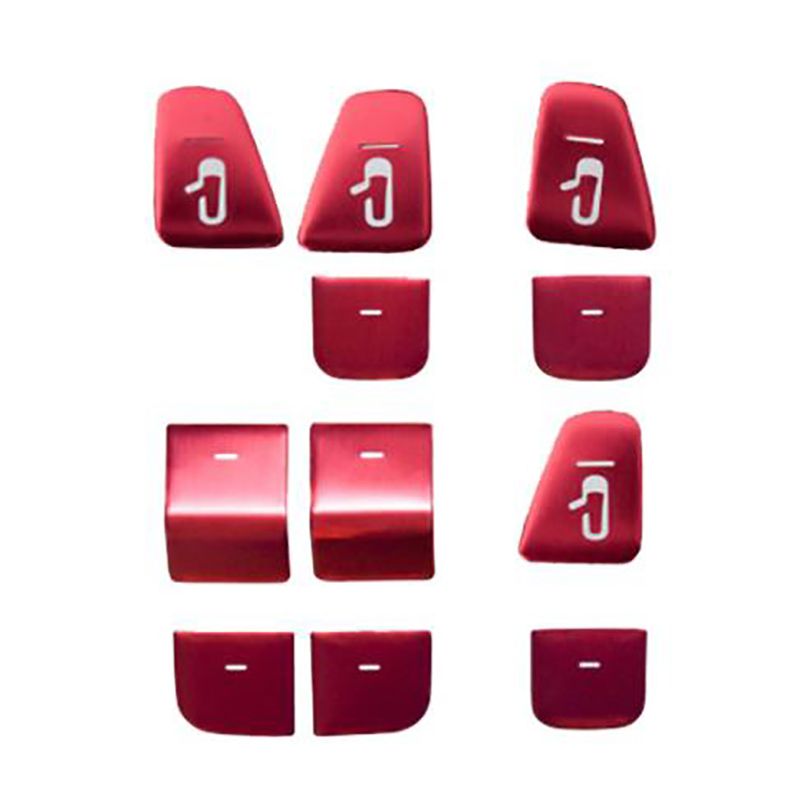 11PCS for Tesla Model 3 Y Super Thin Window Door Lock Key Patch Window Lift Button