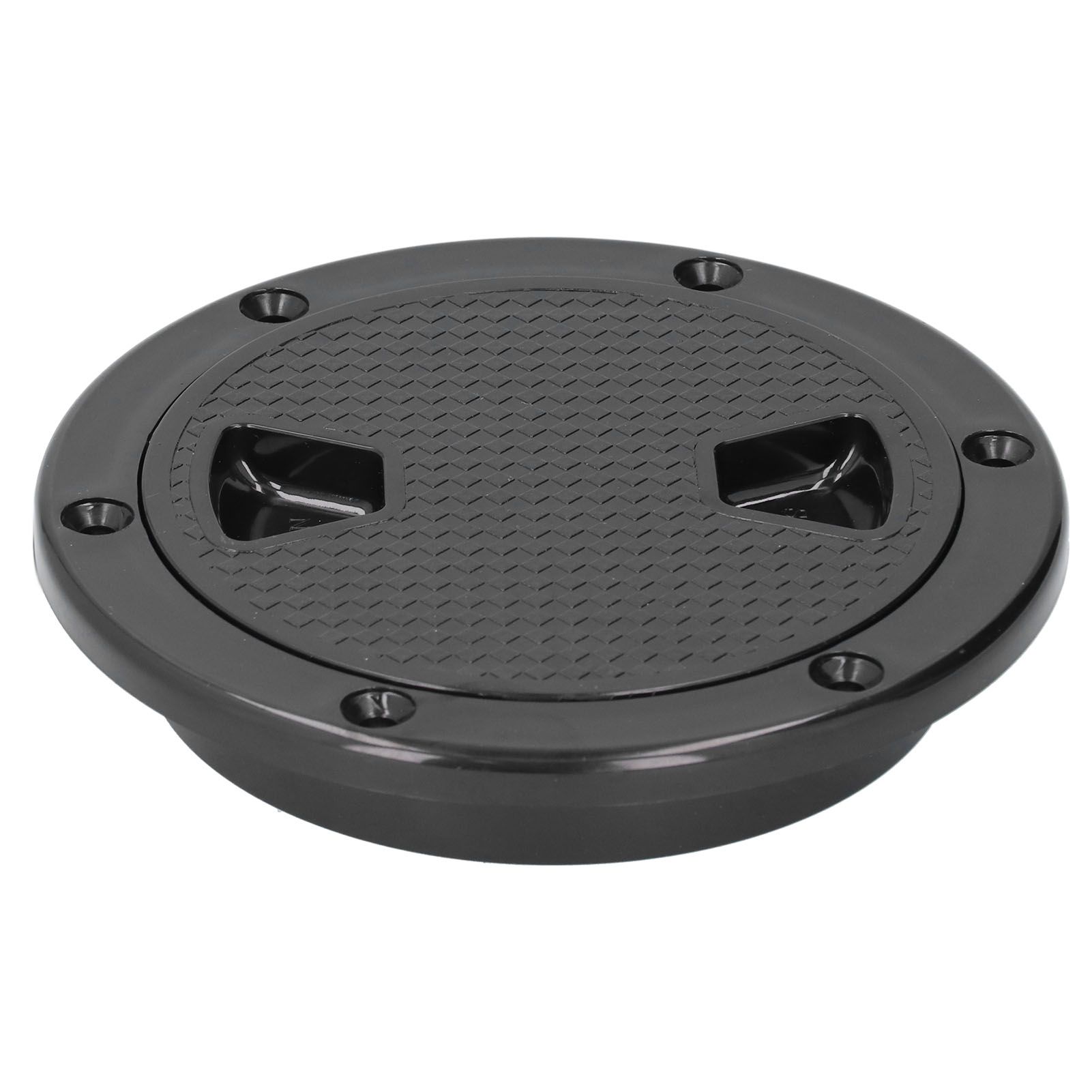 4in Boat Deck Plate ABS Round Anti‑UV Inspection Cover Marine Accessory Bl