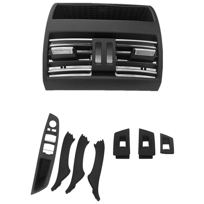 for Bmw 5 Serie F10 F11 520 525 Door Handle Panel & Rear Air Conditioning Ventilation Grille Air Outlet Frame