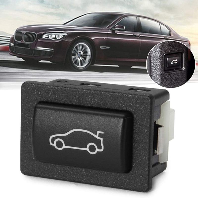 Universal Car Trunk Unlocking Switch on Plastic Black for BMW F20 F30 F35 F10 F11 F18 E84 61319200316 2011-2014