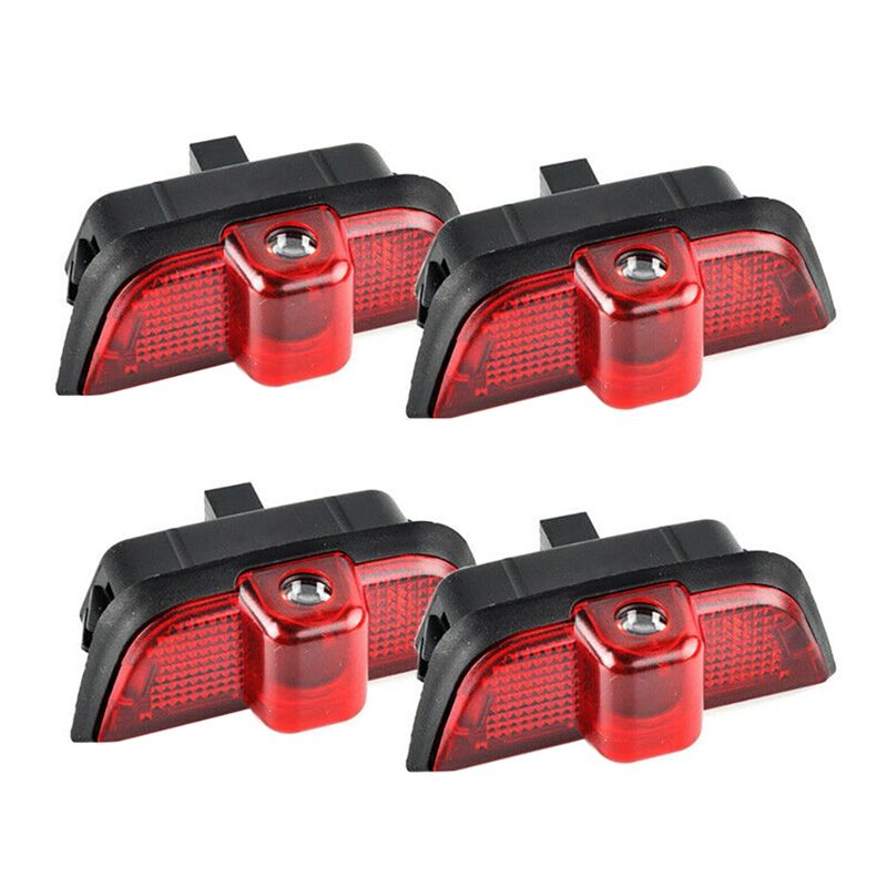4X for Mercedes Door Lights LED Projector Ghost Shadow Fit for Benz W204 2008-2013