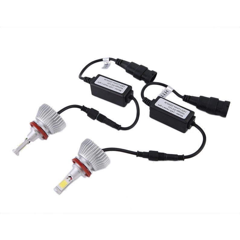 9007/H8/H9/H11/H4/9005/9006 60W 2200LM LED Light Headlight Car Beam Bulb Kit