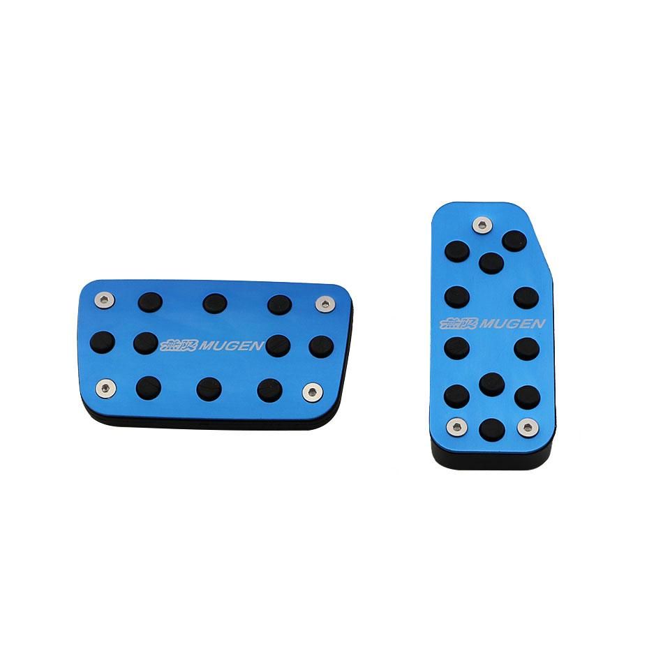 Car Accelerator Pedal Pad Cover Foot Pedal Cover Sport Model for Honda Fit Jazz GK5 Vezel HRV BRV City Crider Civic 2014 - 2019 AT