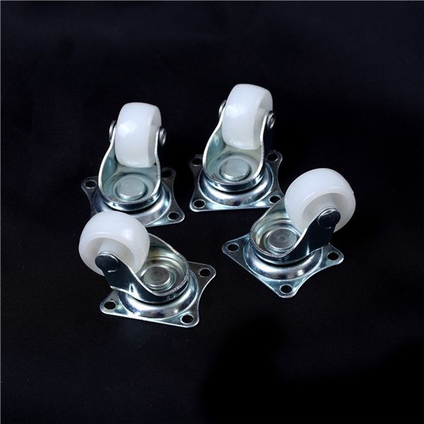 50 Pis 1 Inch Wheels For Furniture, Chair, Trolley