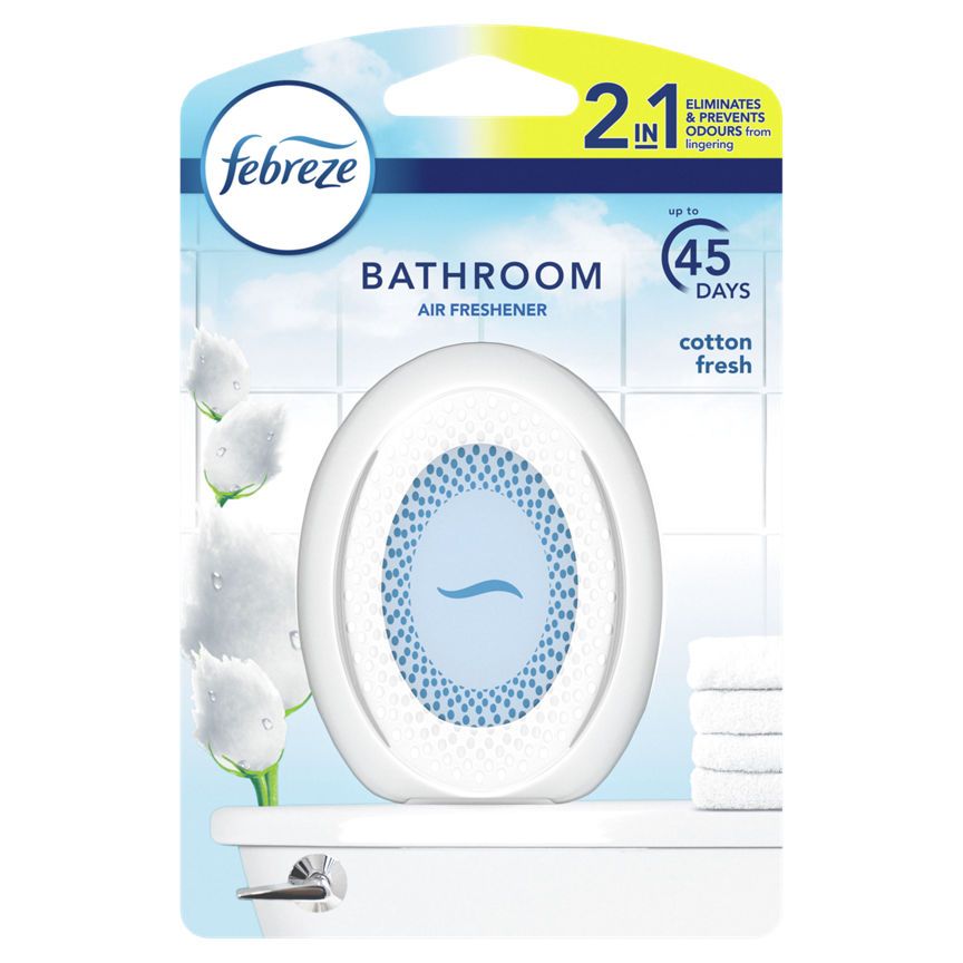 Febreze 2 in 1 Cotton fresh Bathroom Air Freshener