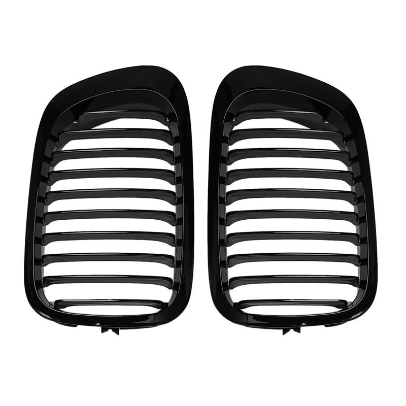 Car Front Kidney Grille 51138208685 51138208686 for BMW 3-Series E46 Coupe 1999 2000 2001 2002 2003 Pre-Facelift