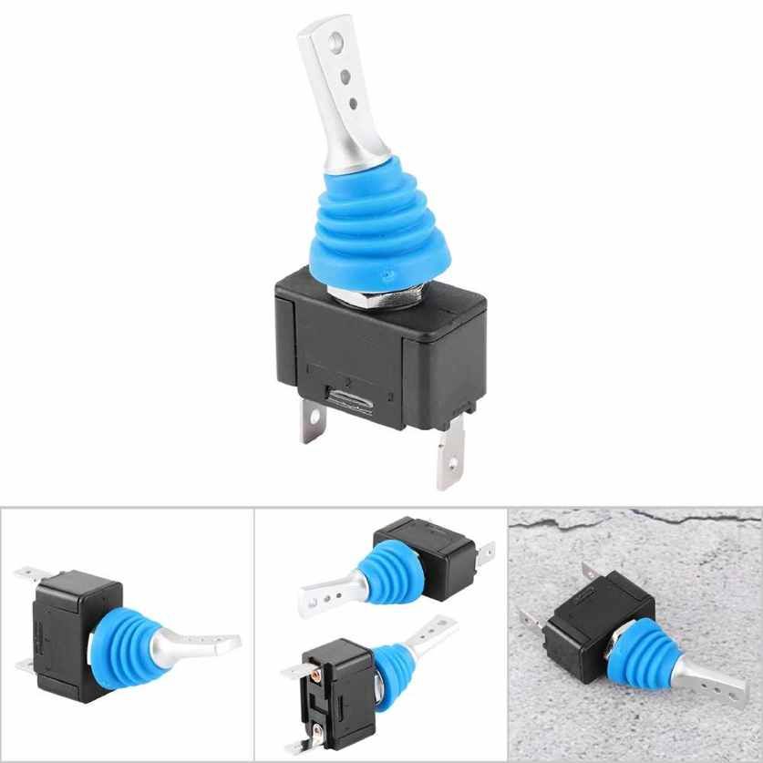 Rocker Switch Jtron Waterproof Second Gear Toggle ON-OFF Universal for 12-24V Car Motorcycle Yacht