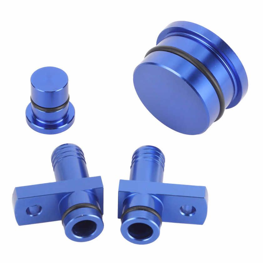 PCV Reroute Fittings with Port Plug Resonator Fit for GM Duramax 2004.5-2010 6.6L