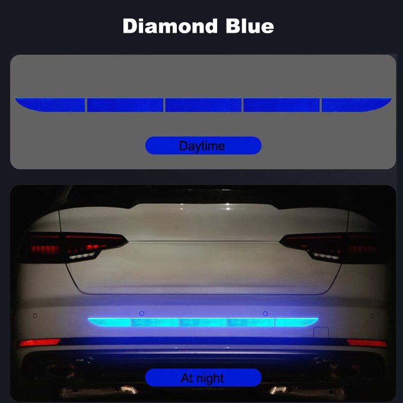 Car Reflective Sticker Tape TruReflective Strip For Skoda Superb Octavia A5 2 Fabia Rapid Yeti Citroen C4 C5 C3 Grand Picasso