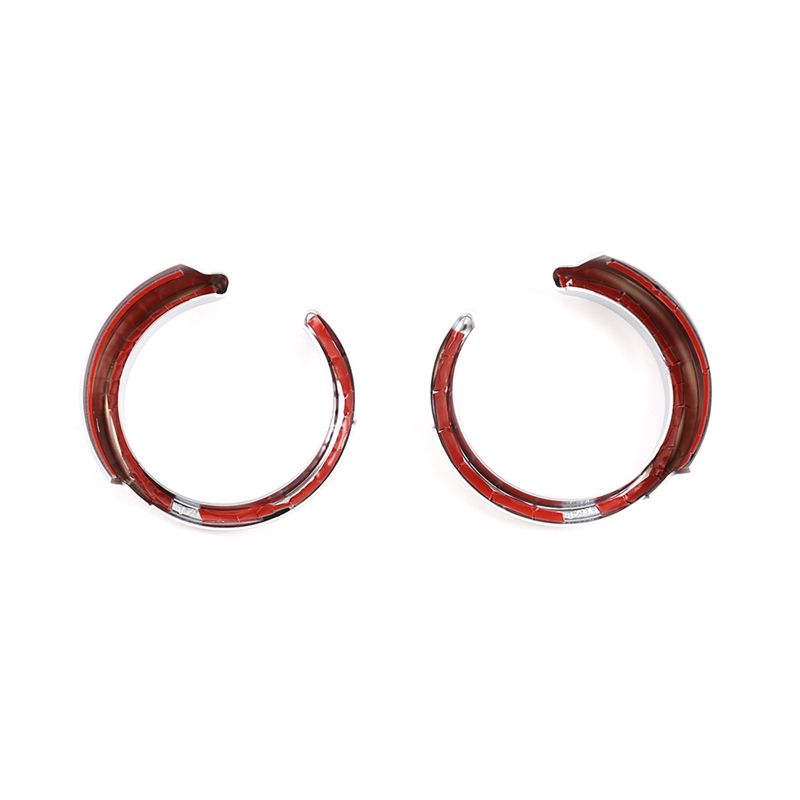 Car Front Water Cup Holder Decorative Ring Trim Stickers