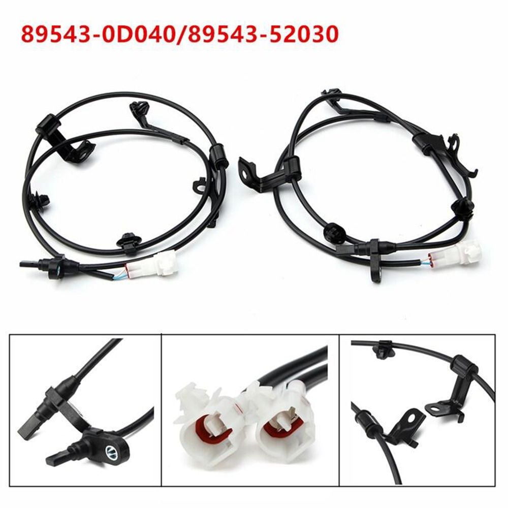 1 Pair Front Left & Right ABS Wheel Speed Sensor for Toyota Yaris