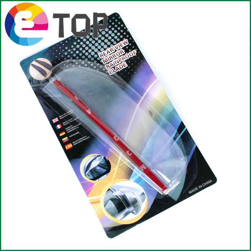 Universal Rear View Side Mirror Rain Eyebrow Board Shade Shield Visor for Car
