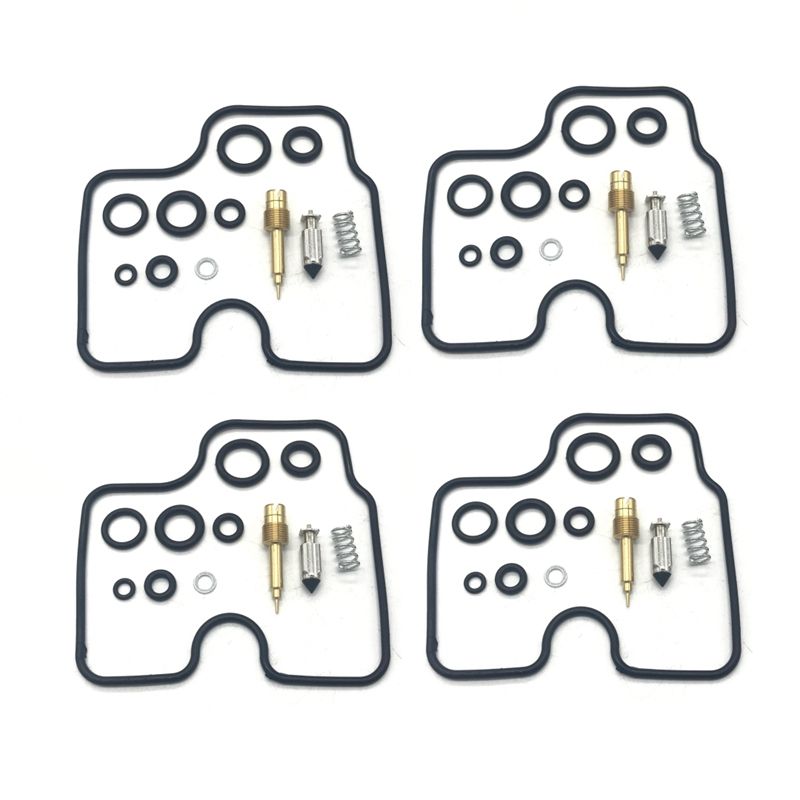 4Set for NC31 CB400 CB400SF CB 400 SF NC 31 Motorcycle Carburetor Repair Kit Floating Needle Air Screw Gasket