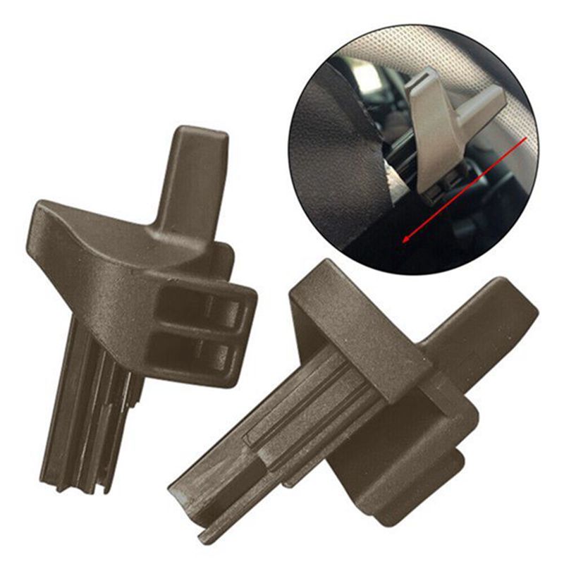 Parcelshelf Plastic Clips for Mercedes-Benz W169 A-Class B-Class Gray