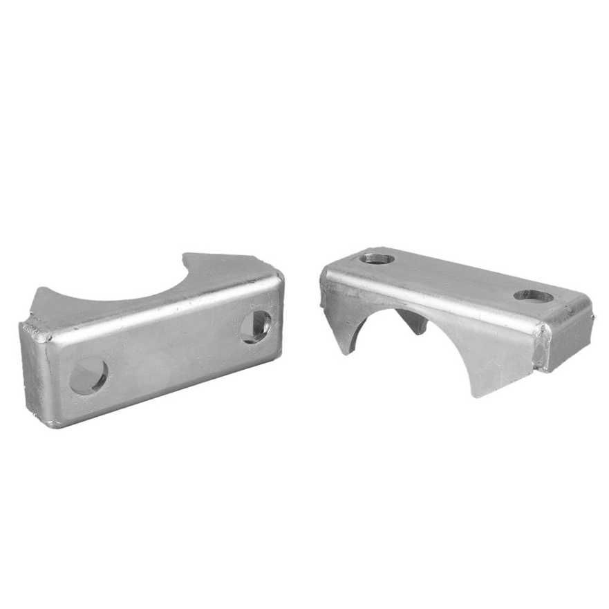 Rear Axle Seat 2pcs Seats Stainless Steel Fit for Chevy Trucks 1960‑1972 with Trailing Arm Suspension