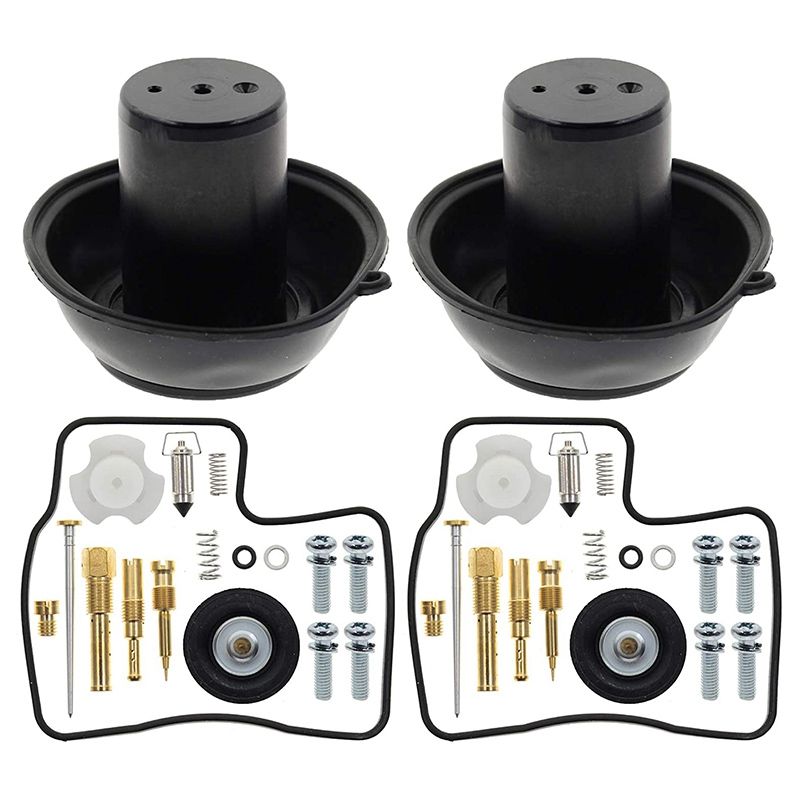 TWEXQNY-Repair Kit Carburetor Diaphragm Plunger with Needle for Honda Steed Shadow VLX 400