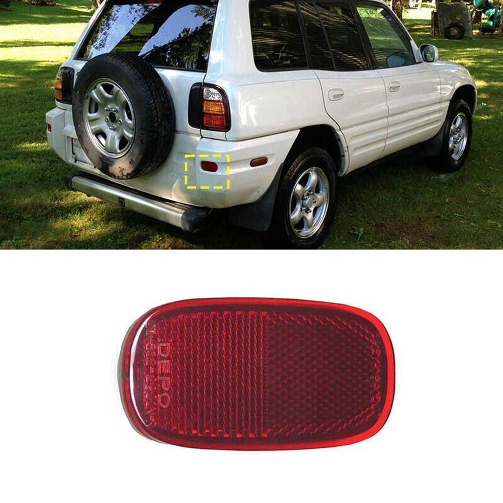 1Pcs Rear Tail Bumper Reflector Light 81910-42010 TO2866101 LH=RH