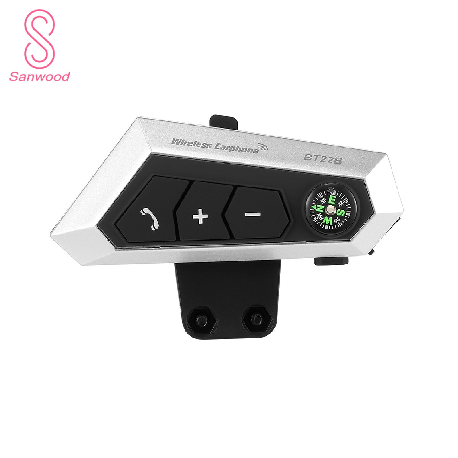 Helmet Earbuds Wireless Bluetooth-compatible 5.0 Cordless Helmet Interphone