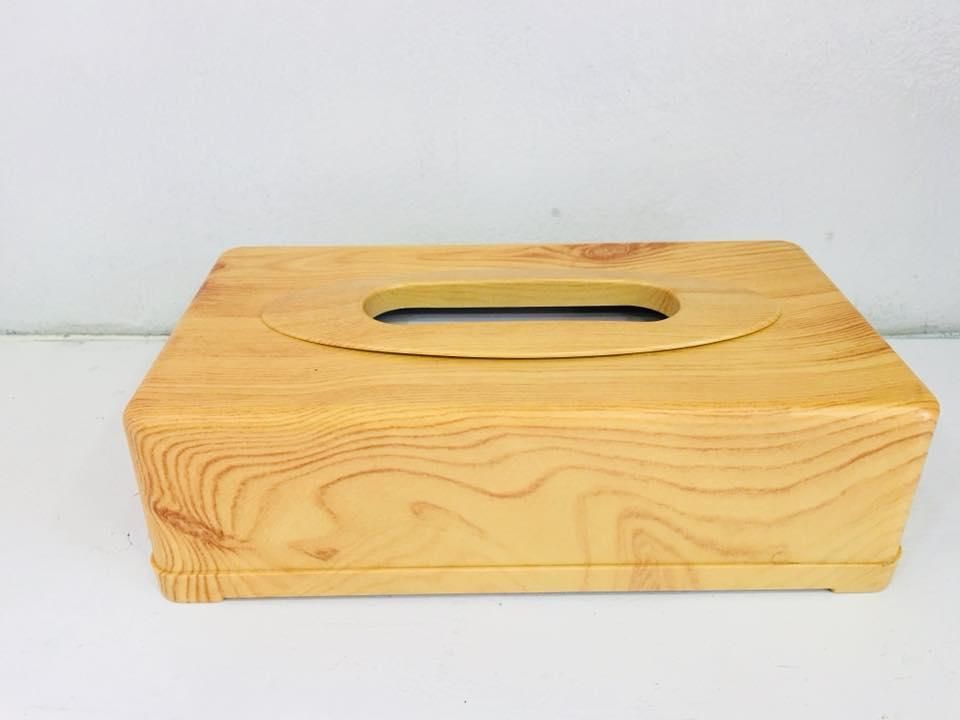 Portable Tissue Box - Wooden