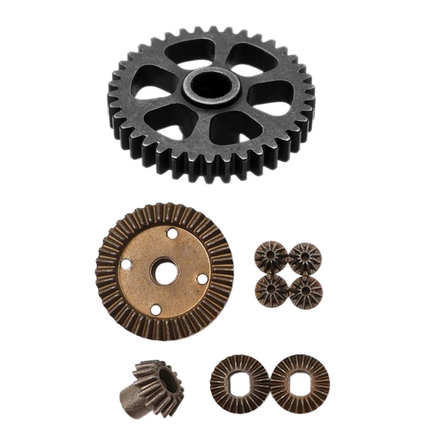 Metal Reduction Gear + Motor Gear for Wltoys A949 A959 & for A949 A959-Metal Differential Gear for Wltoys 1/18 A949 A959 ， A959 parts