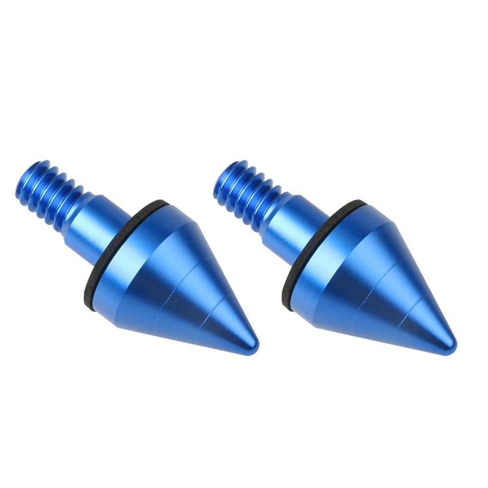 2pcs Alloy Car Rear Bumper Spike Anti Collision Front Rear Guard  Protector Fit for 09-14 Mercedes Smart 451 450 Fortwo