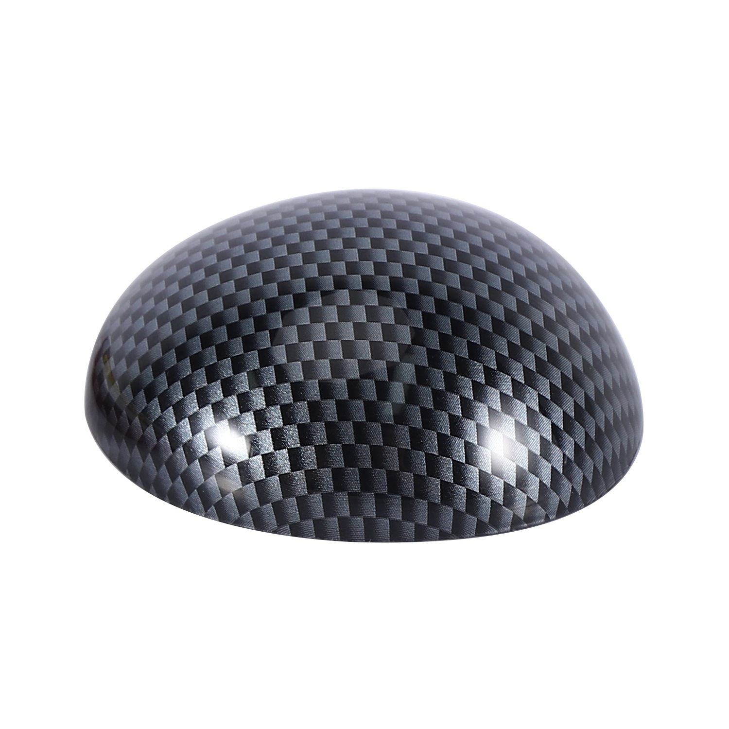 Practical Product ABS Carbon Fiber Style A/T Gear Shift Knob Head Grip Car Cover Trim Fit for Civic 8Th 2006-2011