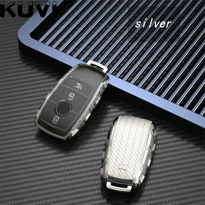 Soft TPU Car Key Protection Case Cover for Mercedes Benz 2017 2018 E Serials E300 E200 E220 Maybach S320L S450 S350