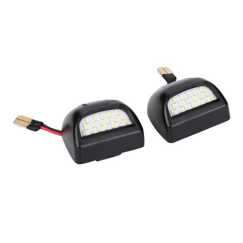2pcs License Plate Lamp Signal Light DC12V Fits for Cadillac Escalade 2002-2006