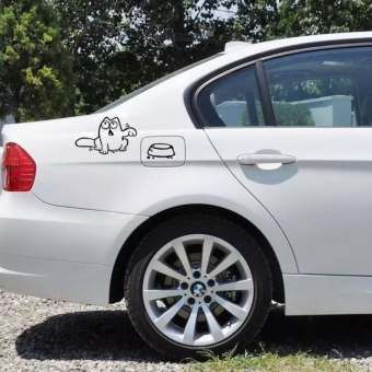car stickers creative fuel tank stickers cute -car