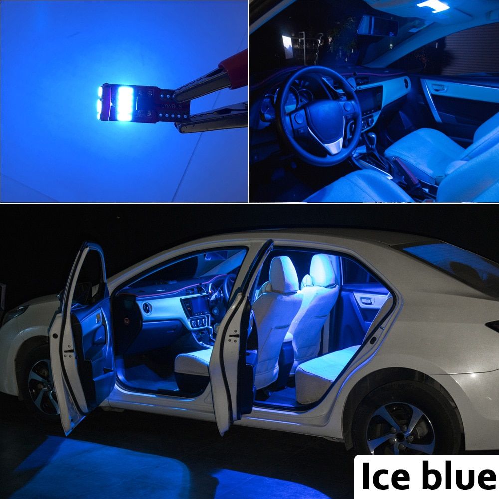 MDNG Canbus Car Lamps For Audi A3 8L 8V 8P A4 B5 B6 B7 B8 A5 A6 C5 C6 C7 A7 A8 D2 D3 Auto LED Interior Map Dome TruLight Kit-A8 S8 D2-15PCS