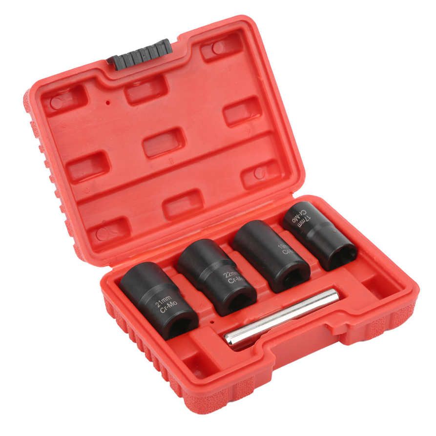 Auto Worn Lug Nut 17/19/21/22mm with Lock Remover Car DIY Repairing Parts Accessory