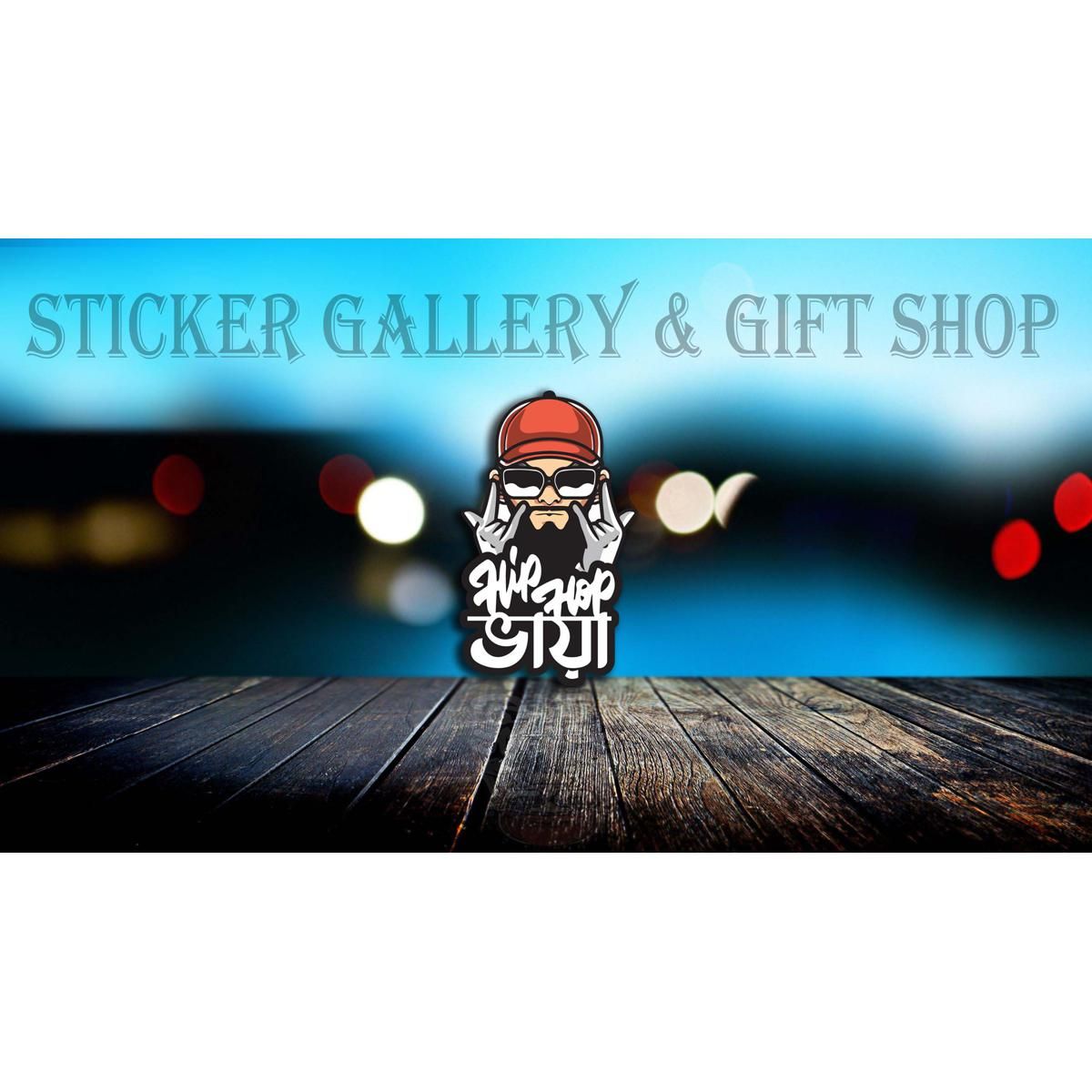 Bike Sticker - Hiphop vaya ( Waterproof & Premium quality)/ Bike Sticker Gallery