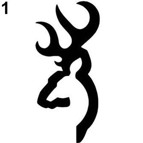 Creative Reflective Deer Pattern Car Auto Truck Window Door Trunk Sticker Decal