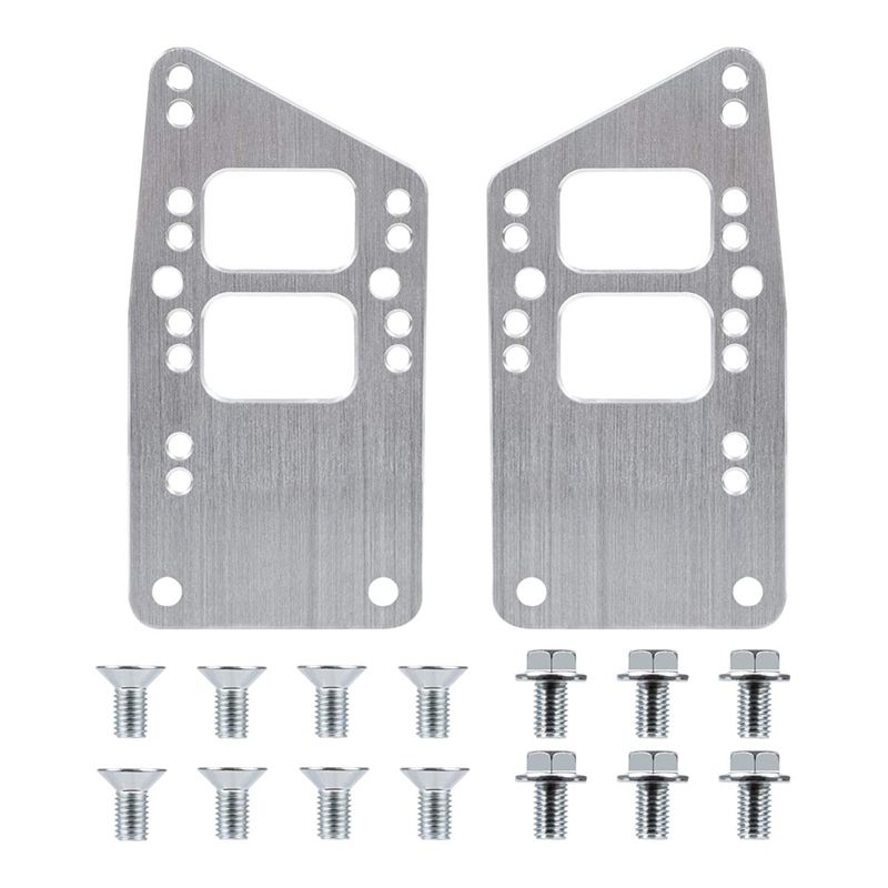 Swap Motor Mounts Adapter Plates for LS Conversion Adjustable Universal Swap Bracket for LS1 LS3 LS2 LQ4 LQ9 LS6 551628